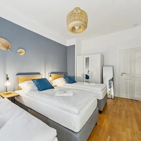 Modernes City-apartment Am Park Apartament Lipsk