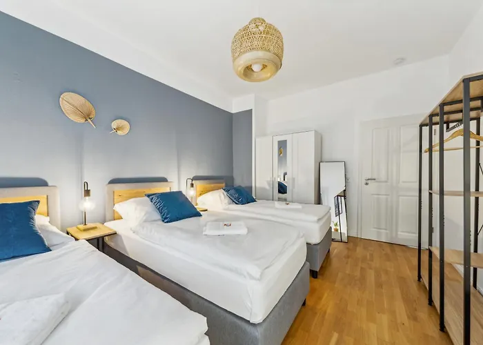 Modernes City-apartment Am Park Apartament Lipsk